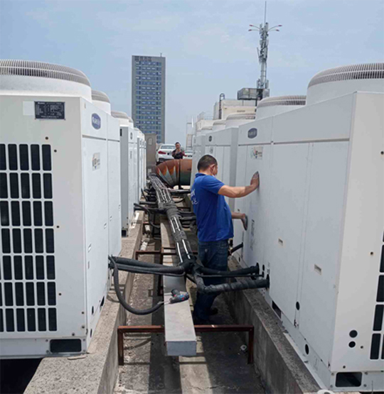 曹县中央空调制热和不制冷系统维修方法